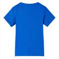 T-shirt Infantil Azul Brilhante 116