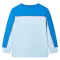 Sweatshirt para Criança Azul-brilhante e Azul-claro 92