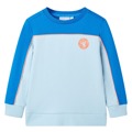 Sweatshirt para Criança Azul-brilhante e Azul-claro 116