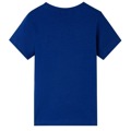 T-shirt para Criança com Mangas Curtas Azul-escuro 104