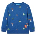 Sweatshirt para Criança Azul-escuro Mesclado 92