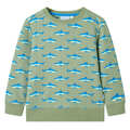 Sweatshirt para Criança Cor Caqui-claro 140