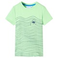 T-shirt de Criança Verde Néon 92