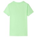T-shirt de Criança Verde Néon 128