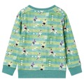 Sweatshirt para Criança Verde-claro Mesclado 116