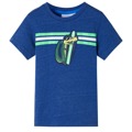 T-shirt para Criança Azul-escuro Mesclado 92