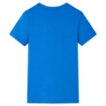 T-shirt para Criança com Estampa de Carros Azul 92