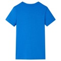 T-shirt para Criança com Estampa de Carros Azul 116