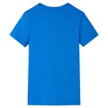 T-shirt para Criança com Estampa de Carros Azul 140