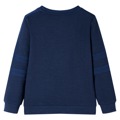 Sweatshirt para Criança Azul-marinho Mesclado 104