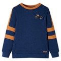 Sweatshirt para Criança C/ Design Motociclo Azul-índigo 116