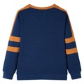 Sweatshirt para Criança C/ Design Motociclo Azul-índigo 116