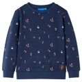 Sweatshirt para Criança Azul-marinho Mesclado 140