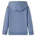 Sweatshirt para Criança com Capuz Azul Mesclado 92
