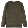 Sweatshirt para Criança C/ Estampa de Gorila Caqui-escuro Mesclado 116