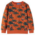 Sweatshirt para Criança Cor Ferrugem-claro 140