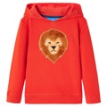 Sweatshirt para Criança com Capuz Vermelho 128