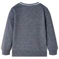 Sweatshirt para Criança C/ Estampa de Raposa Azul-marinho Mesclado 92