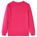 Sweatshirt para Criança com Estampa de Flores Rosa-brilhante 92