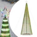 Iluminação P/ árvore de Natal Cone 688 Luzes LED 300cm Colorido