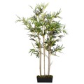 árvore de Bambu Artificial 368 Folhas 80 cm Verde