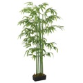 árvore de Bambu Artificial 384 Folhas 120 cm Verde