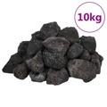 Pedras Vulcânicas 10 kg 3-5 cm Preto