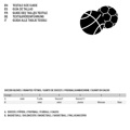 Bola de Basquetebol Spalding Excel TF-500 Laranja 7