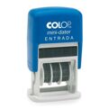 Carimbo Colop Mini-dater S160 Azul