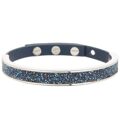 Bracelete Feminino 5375468 Azul Couro (6 cm)