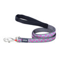 Trela para Cães Red Dingo Style Hot Pink On Cool Grey 15mm X 120 cm