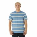 T-shirt Rip Curl Surf Revival Stripe água-marinha Homem M