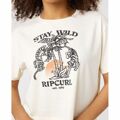 T-shirt Rip Curl Stay Wild Branco XS
