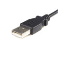 Cabo USB para Micro USB Startech UUSBHAUB1M USB a Micro USB B Preto