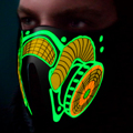 Máscara Antigás LED Verde