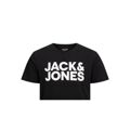 Camisola de Manga Curta Homem Jack & Jones Jjecorp Logo Tee 12151955 Preto M