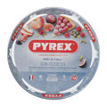 Molde para o Forno Pyrex Classic Redondo Plano 27,7 X 27,7 X 3,5 cm Transparente (6 Unidades)