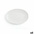 Recipiente de Cozinha Ariane Coupe Oval Cerâmica Branco (ø 32 cm) (6 Unidades)