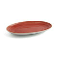 Recipiente de Cozinha Ariane Terra Oval Cerâmica Vermelho (ø 32 cm) (6 Unidades)