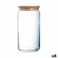 Frasco Luminarc Pav Transparente Vidro (1,5 L) (6 Unidades)