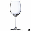 Copo para Vinho Ebro Transparente Vidro (580 Ml) (6 Unidades)