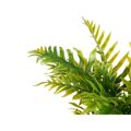 Planta Decorativa Palmeira Plástico Cimento 12 X 45 X 12 cm (6 Unidades)