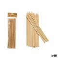 Conjunto de Espetos para Churrascos Bambu 0,3 X 30 X 0,3 cm (48 Unidades)