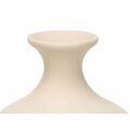 Vaso Bege Cerâmica 19 X 31 X 19 cm (4 Unidades) Riscas