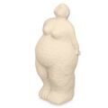 Figura Decorativa Bege Dolomite 14 X 34 X 12 cm (6 Unidades) Mulher de Pé