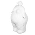 Figura Decorativa Branco Dolomite 14 X 25 X 11 cm (6 Unidades) Mulher de Pé