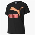 Camisola de Manga Curta Mulher Puma Classics Logo Tee Preto S