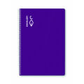 Caderno Escolofi 5 Unidades Violeta 50 Folhas Quarto