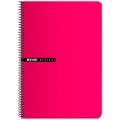 Caderno Enri Quadriculado Vermelho 100 Folhas Din A4 (5 Unidades)