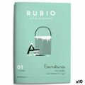 Writing And Calligraphy Notebook Rubio Nº01 Espanhol 20 Folhas 10 Unidades